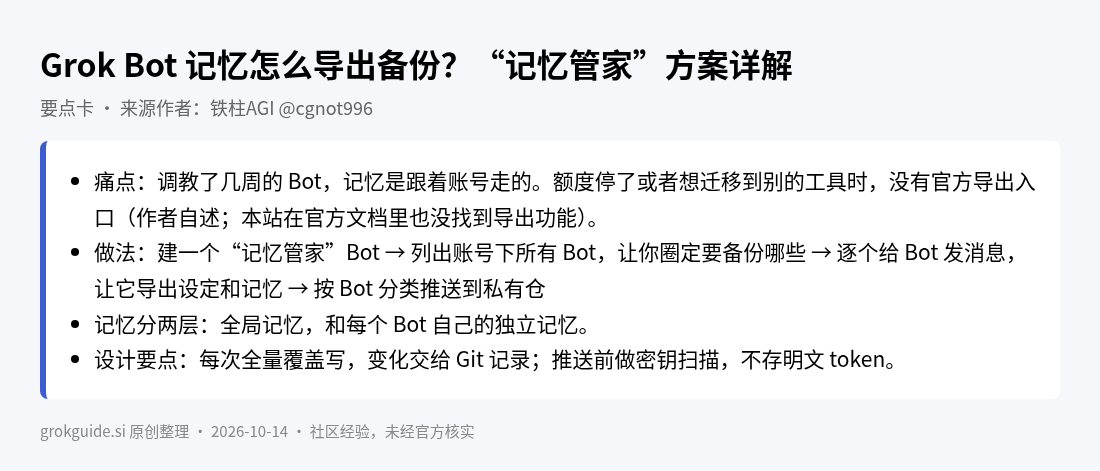 要点卡