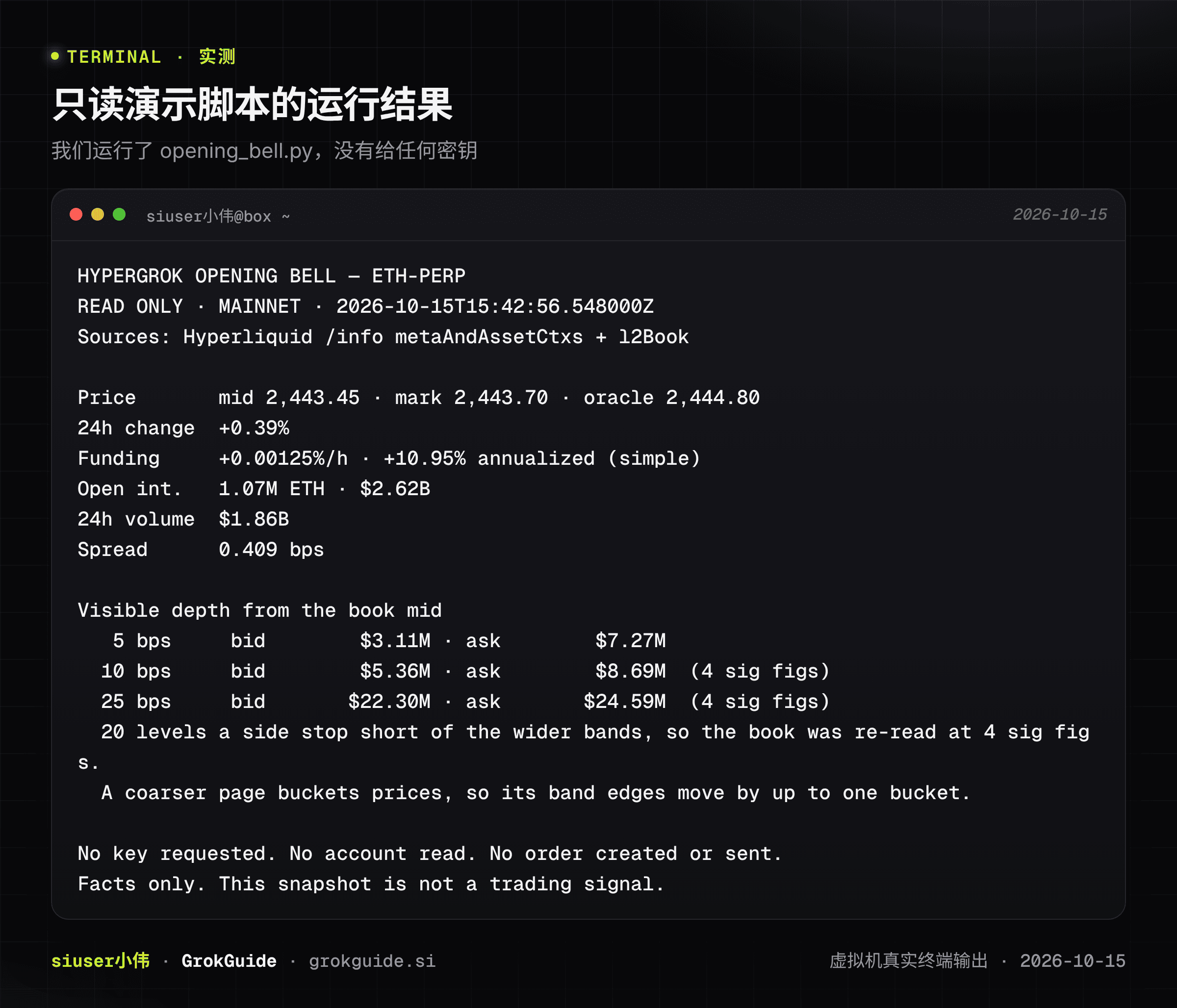 只读演示脚本运行结果